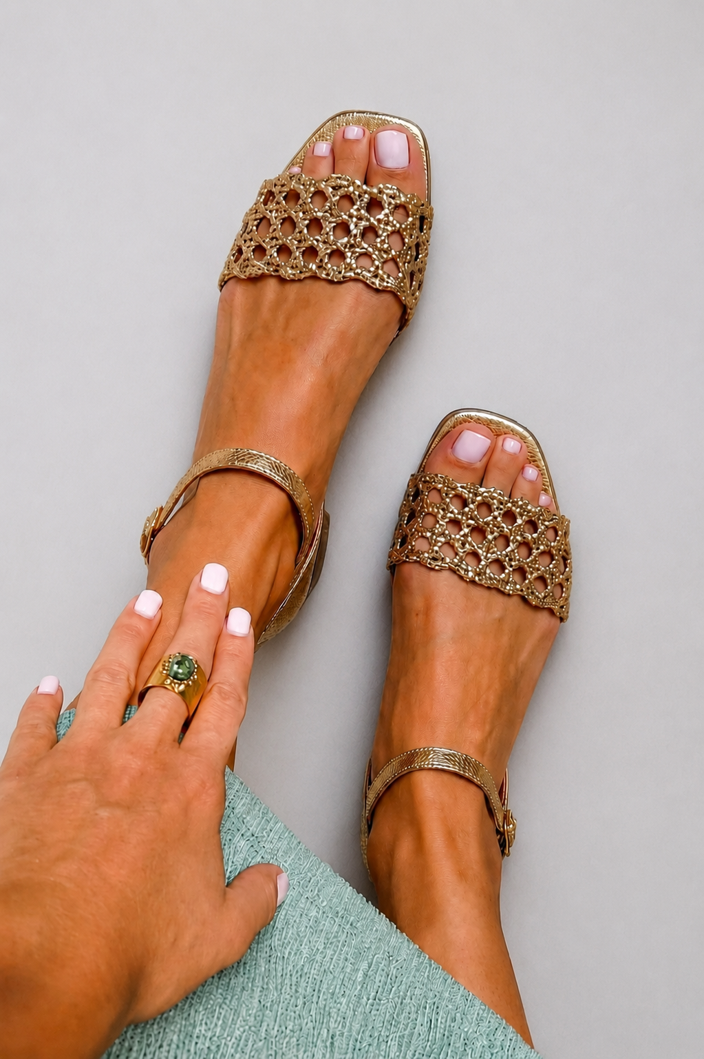 Aileen | Embellished Summer Sandals