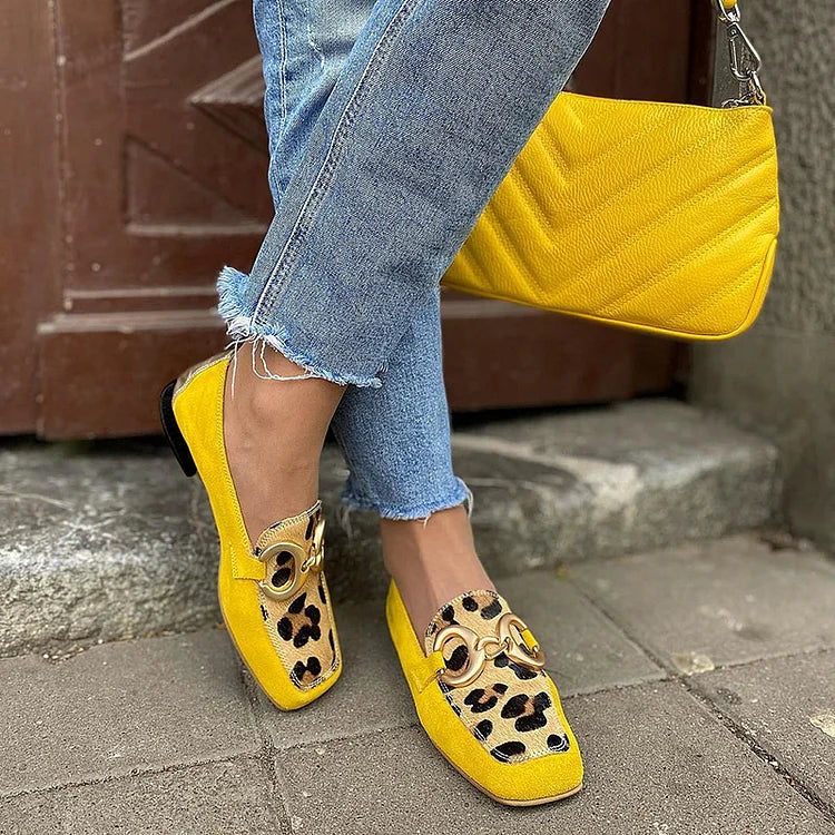 Assunta | Women's Moccasins with Animal Print