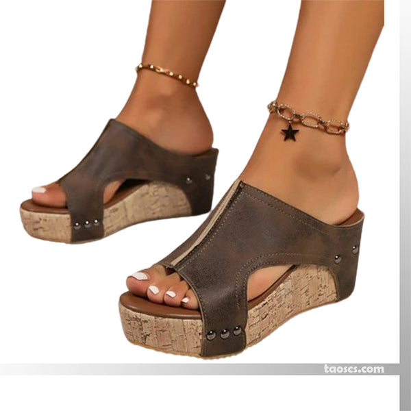 Beatrice | Orthopedic Support Wedge Sandals