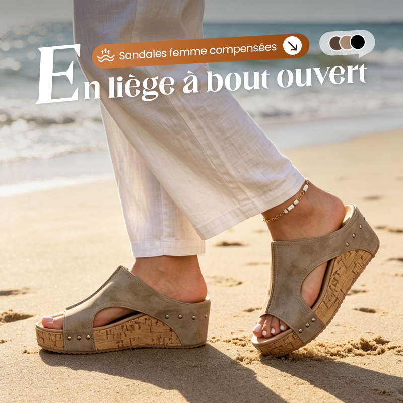 Beatrice | Orthopedic Support Wedge Sandals