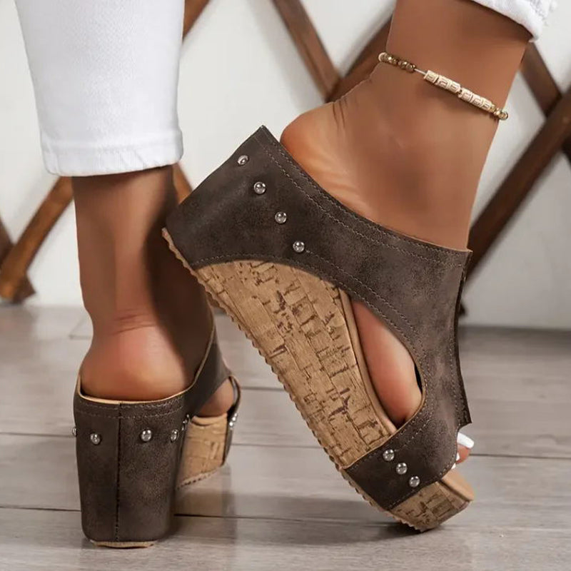 Beatrice | Orthopedic Support Wedge Sandals