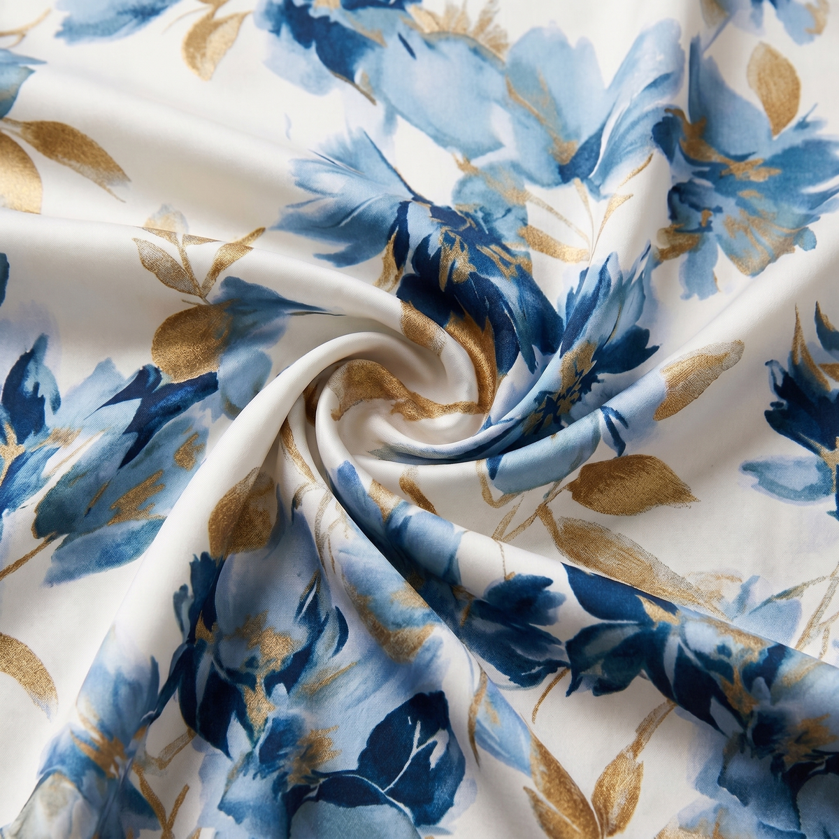 Denise | Watercolour Floral Midi Dress