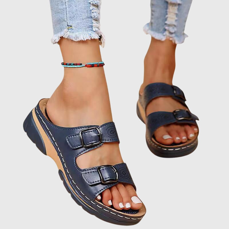 Diora | Vegan Leather Sandals