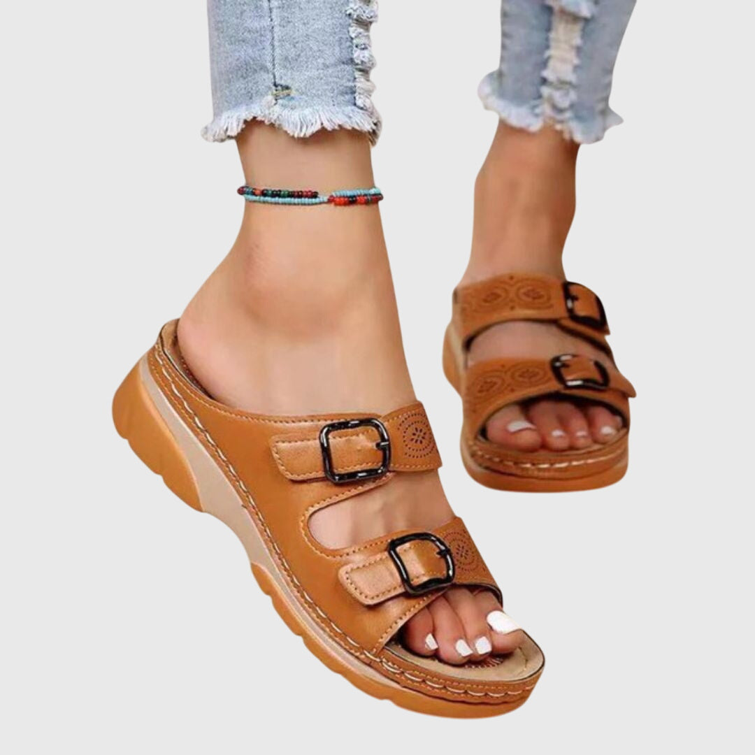 Diora | Vegan Leather Sandals