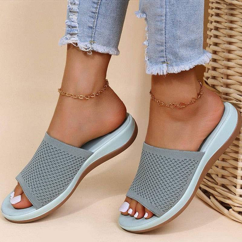 Ines | Knitted Orthopaedic Sandals