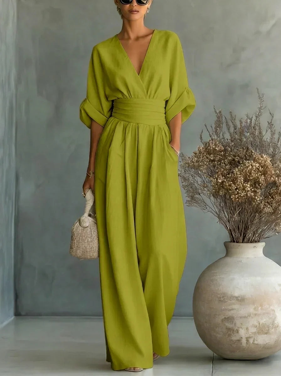 Lavinia | Essential V-Neck Jumpsuit