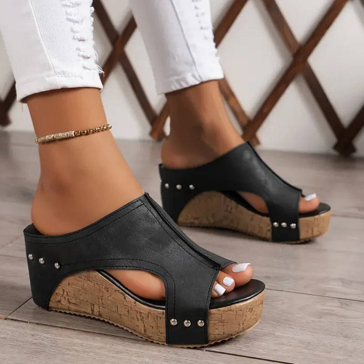 Melina | Wedge Sandals