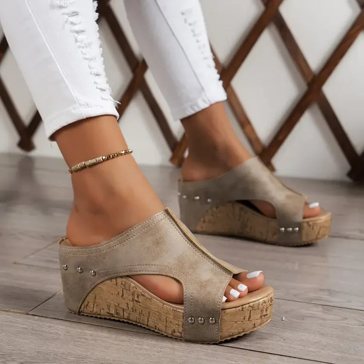 Melina | Wedge Sandals