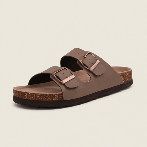 Noelle | Summer Cork Sandals By