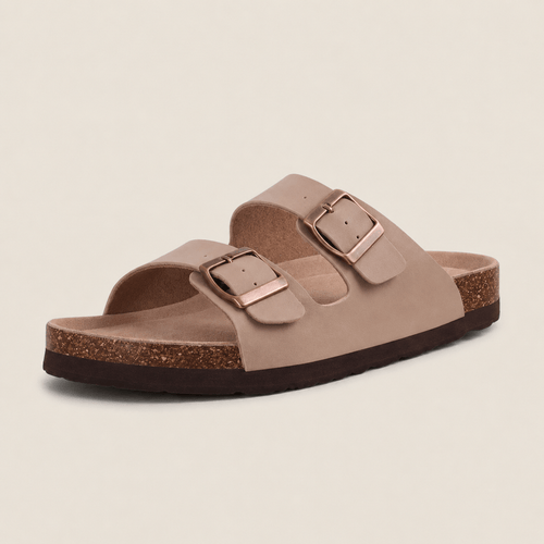 Noelle | Summer Cork Sandals By