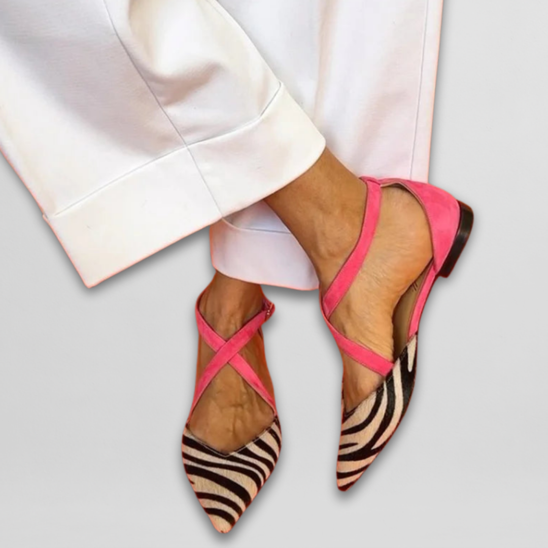 Ornella | Women's Ballerina Flats with Straps