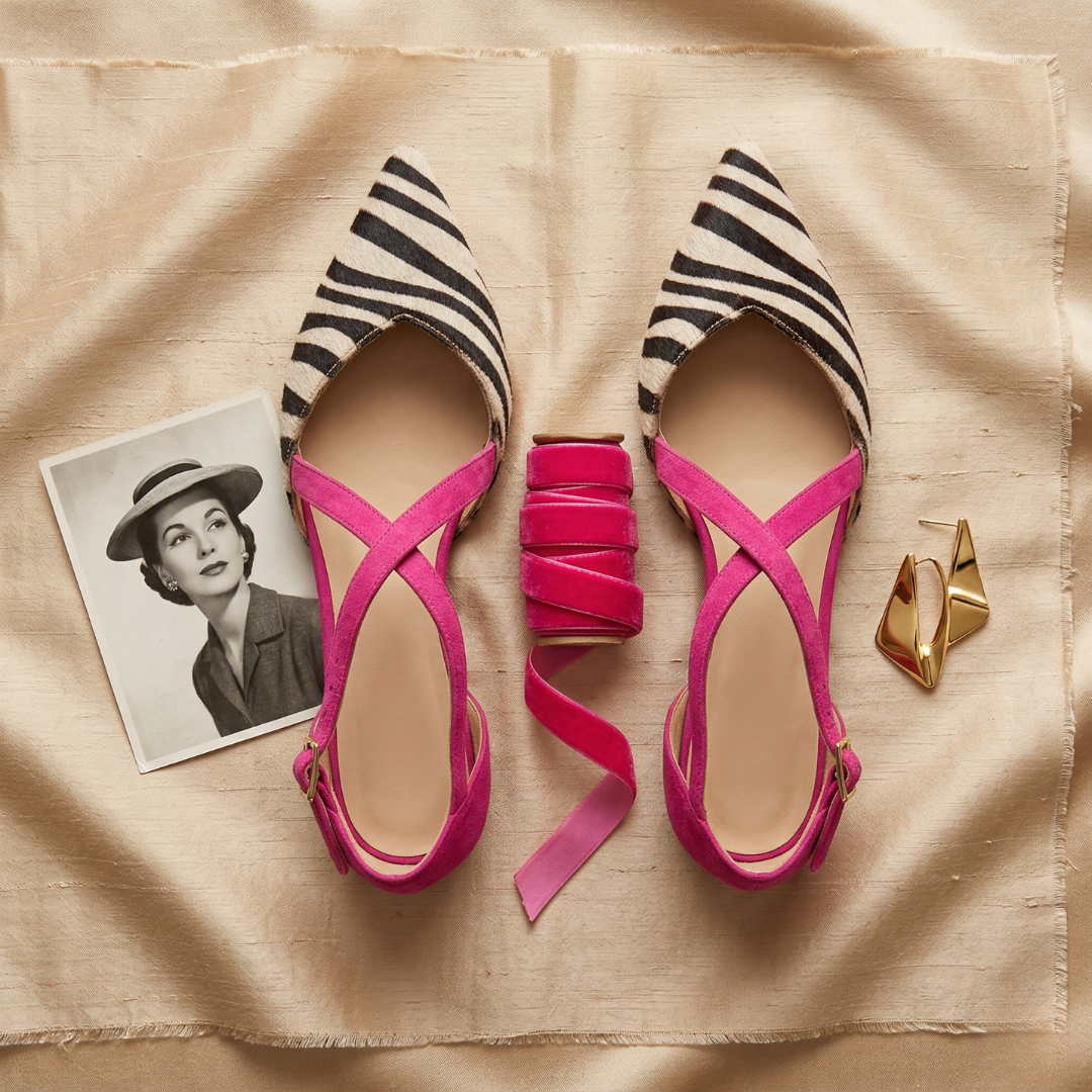 Ornella | Women's Ballerina Flats with Straps