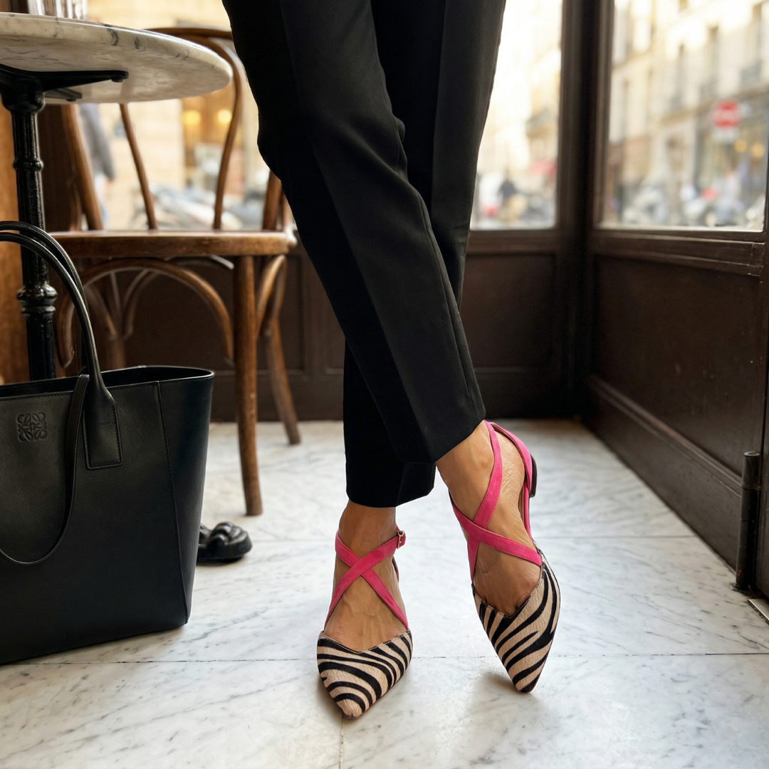 Ornella | Women's Ballerina Flats with Straps