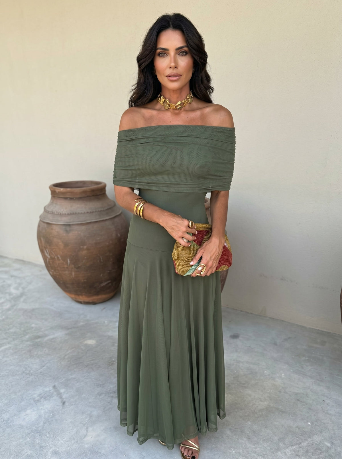 Toledo | Linen and Silk Blend Dress
